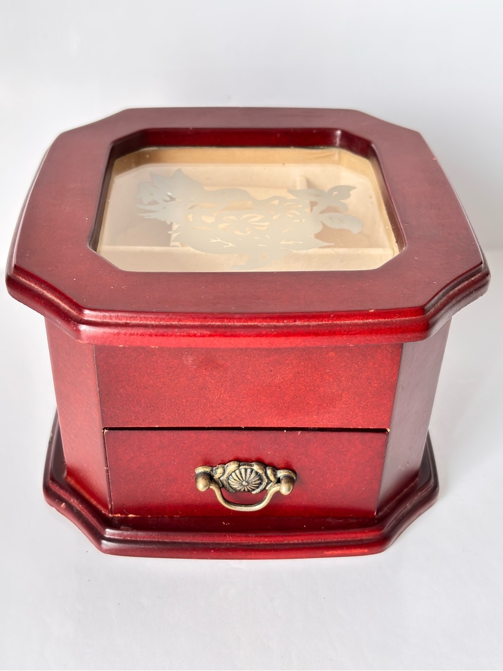 Cute small Vintage Wooden Storage Box